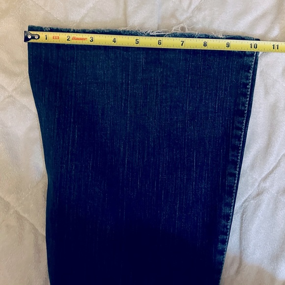 Frankie B enlarge flare jeans. Low rise, Size 4. Vintage. Excellent condition. - Picture 7 of 10